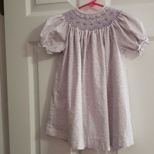 Luli and Me Smocked Dress Size 2T